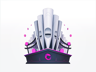 The Grand Pipes of RxJs badge church code coding course developers development education instrument javascript music musical notes organ piano pipes play programming rxjs tech