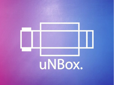 Unbox logo design animation app art box branding clean design flat graphicdesign icon illustration logo logodesign simple unbox