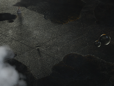 Cogitate 3d art c4d glossy octane