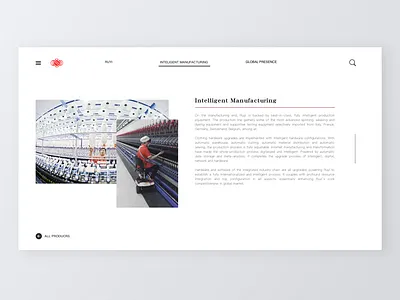 Our factory, smart equipment intelligent manufacturing smart 极简主义 设计 黑白灰