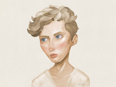 Troye Sivan character design digitalpainting illustration