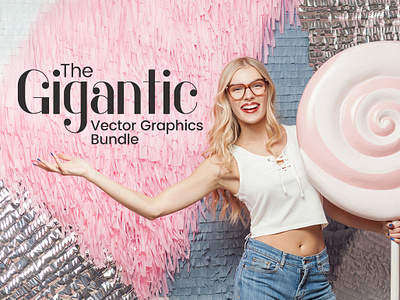 The Gigantic Vector Graphics Bundle: 9229 Incredible Vectors commercial license design resources graphic elements illustration text styles vector artwork vector graphics watercolor clipart