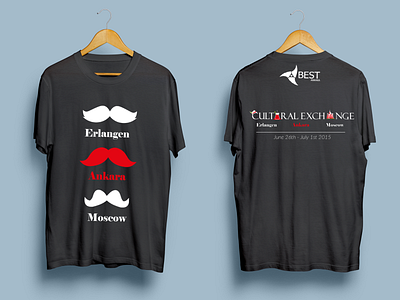 BEST Ankara Cultural Exchange T-Shirt Design ankara best cultural design exchange metu odtü tshirt