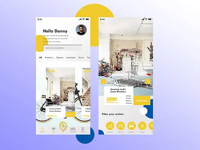 Glam Flat finder App interface design app appdesign design graphicdesign icon landing page design landingpage photoshop typography ui ui ux uidesign uiux userexperience userexperiencedesign userinterface ux webdesign