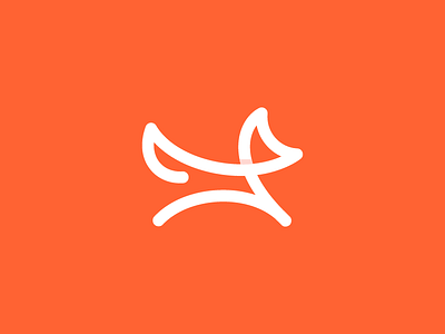 Fox / logo design animal crafty fast fox fox logo foxes icon logo mascot monoline monolinear quicktime run run and jump running smart swift symbol wild animal