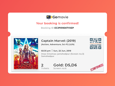 DAILY UI 017 captain marvel emailer mailers marvelcomics ticket booking ticket design ui ux