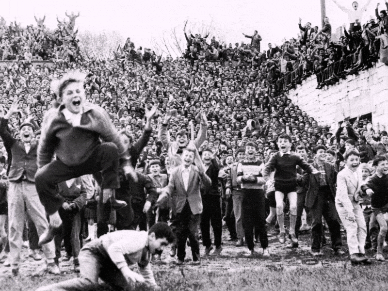 FC Hajduk Split, 1959. - photo colorization color hajduk hajduk split oldphoto photoshop restauration split