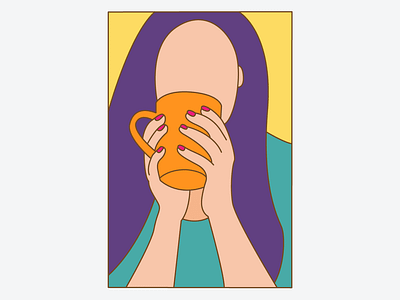 Coffee illustration vector