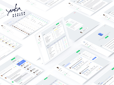 Yaka Design Bureau animation app bureau character design clean interface service copywriter design illustration interface marketplace presentation site system ui ux yaka yaka bureau