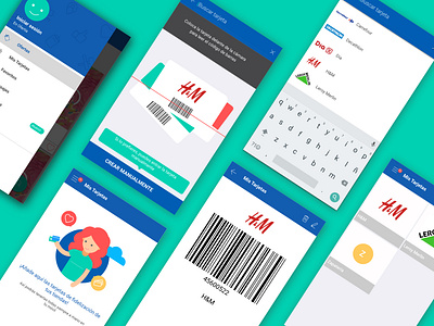 My Cards android app cards illustration ios mockups sketch ui ui ux