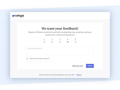 inFlight: We Want Your Feedback! aceleradoras app blue design education emprendedor inflight interface mentorship negocios skyblue startup ui ux web app
