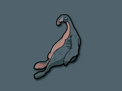 Star Wars Pin 001 enamel pin illustration sea cow star wars starwars vector
