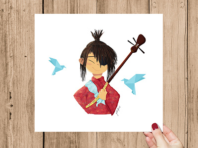 Kubo and the Two Strings digitalart kubo photoshop surfacebook