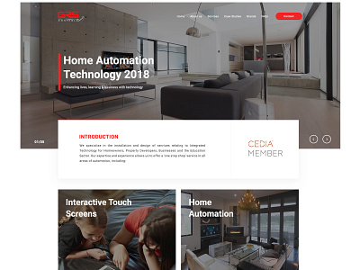 GRS Homepage V1 agency design hero hero area hero banner typography ui ux web web design web developement website website design