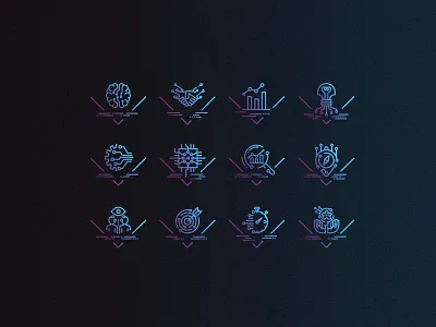 bCHannels Tech Icon Set icons icons design icons set