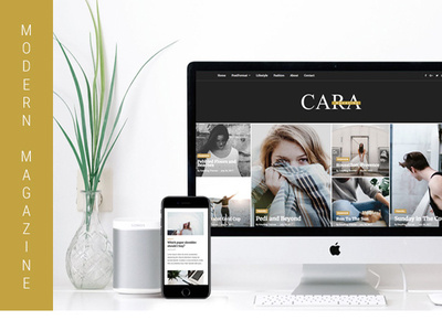 Cara WordPress Magazine Theme blog fashion magazine news photography travel wordpress wordpress magazine themes wordpress themes