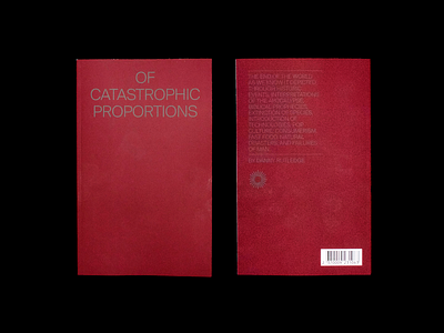 Of Catastrophic Proportions Zine design simple store type zine