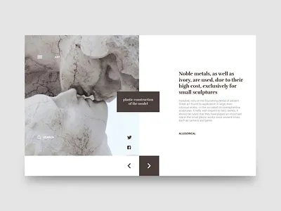 web page about culture 2 app branding clean design graphic icon ios lettering minimal mobile type typography ui ui ux ui ux design ux vector web website white