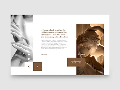 web page about culture app branding clean design graphic icon ios lettering minimal mobile type typography ui ui ux ui ux design ux vector web website white