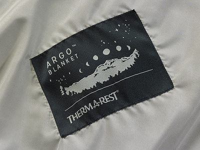 Argo Woven Label art direction design graphic design illustration labeldesign product labeling tag