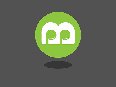 Melody branding design flat icon logo