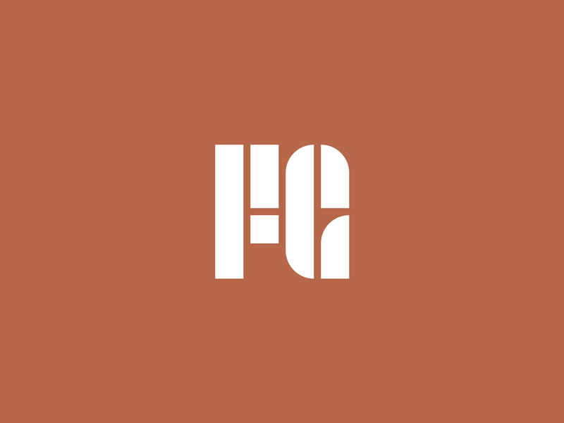 Monogram brand design icon identity logo monogram stamp