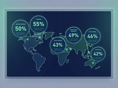 World Data cyber data design illustration map marker space ui