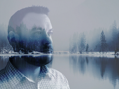 Mike Double Exposure design double exposure photo photography photoshop