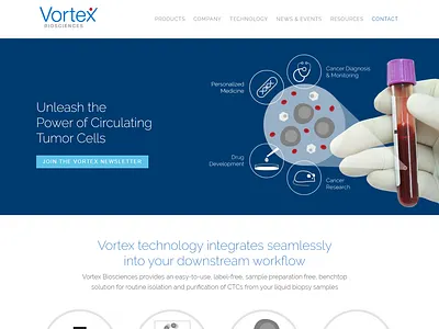 Vortex design illustration ui ux website