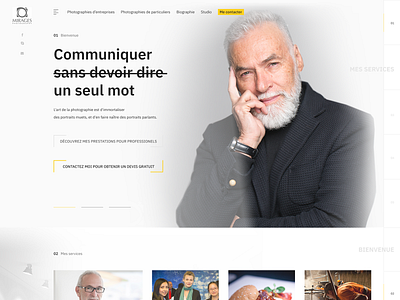 Mirages photography - A photographer's Website design ecommerce ecommerce design freelance design galerie galery landing page photographer photography portfolio showcase ui design ux design webdesign website