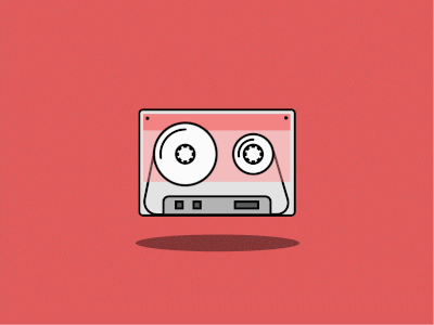 Floating tape animation cassette floating native tape