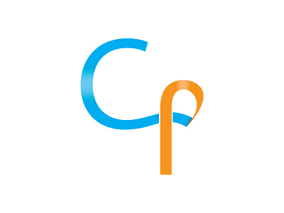 Cp Logo colour cp creavite design initial logo logo texts typogaphy