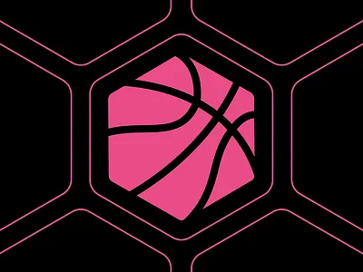 Helllo! ball dribble first shot hectagon hello hello dribbble