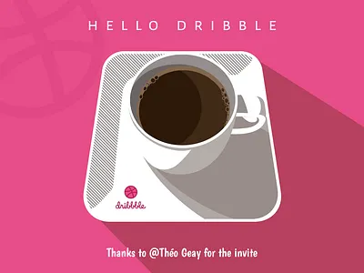 Hello Dribble dribbble hello