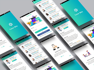 Find Tutor App android app android app design app find find tutor sign up screen tutor uidesign uiux ux design