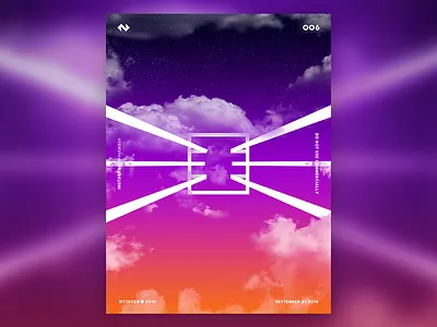 006__- abstract colorful daily illustration photoshop poster