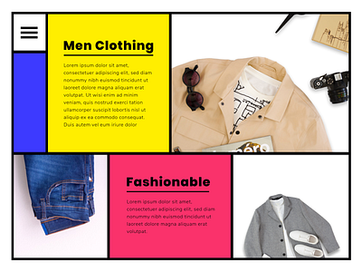 Neoplasticism Web Layout color design grid neoplasticism typography ui web webdesign