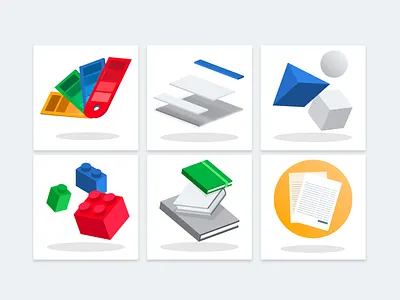 UI style guide icons design system icons style guide