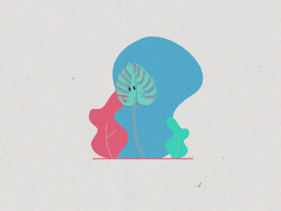 My Plants animation eyes flat flat 2.0 illustration nature plants vector