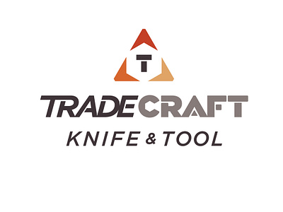 Tradecraft Knife & Tool - Logo Design blades branddevelopment branding gear knife knifemaker knives logodesign makersmark military police policetools spygear tool tradecraft