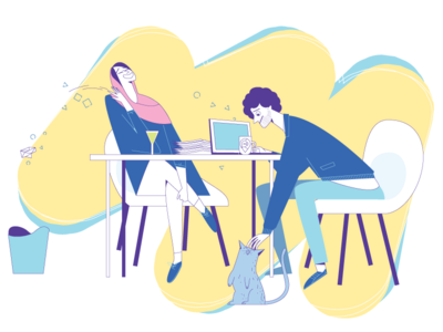 Igap Ver 2.1.5 Web 2d art 2d design cat conversation hangout illustration