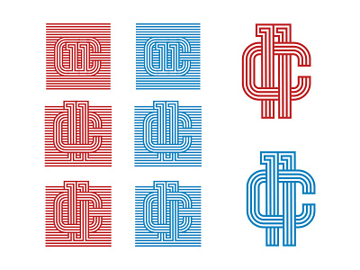 C11 Shirt 11 art c geometric art illustrator letter line logo monogram red red and blue retro shirt shirtdesign tee vector