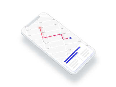 Daily UI Challenge 020 - Location Tracker app challenge dailyui design ui ux vx