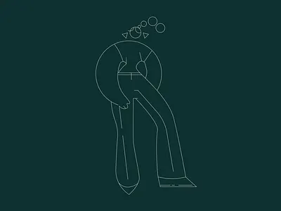 oOoOo daily digital drawing graphic illustration line line drawing shapes vector