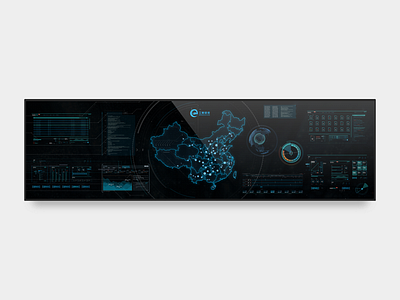 Bigdata FUI Design for Government Screen