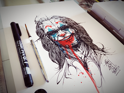 Brand New Joker illustration artwork art