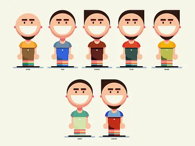 Hello Dribbble charachter hello dribble illustration