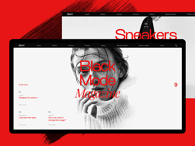 Experiments #3 article concept desktop magazine minimal miniproject typogaphy ui web