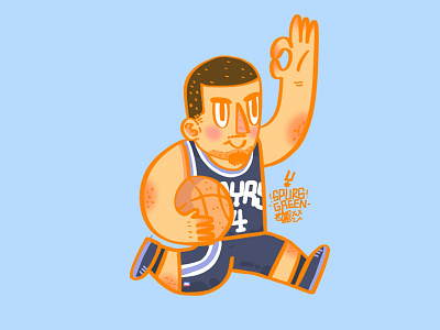 Danny Green illustration nba spurs