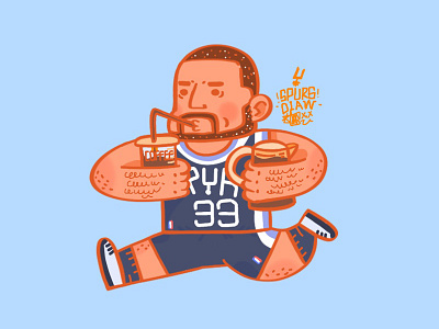 Boris Diaw illustration nba spurs